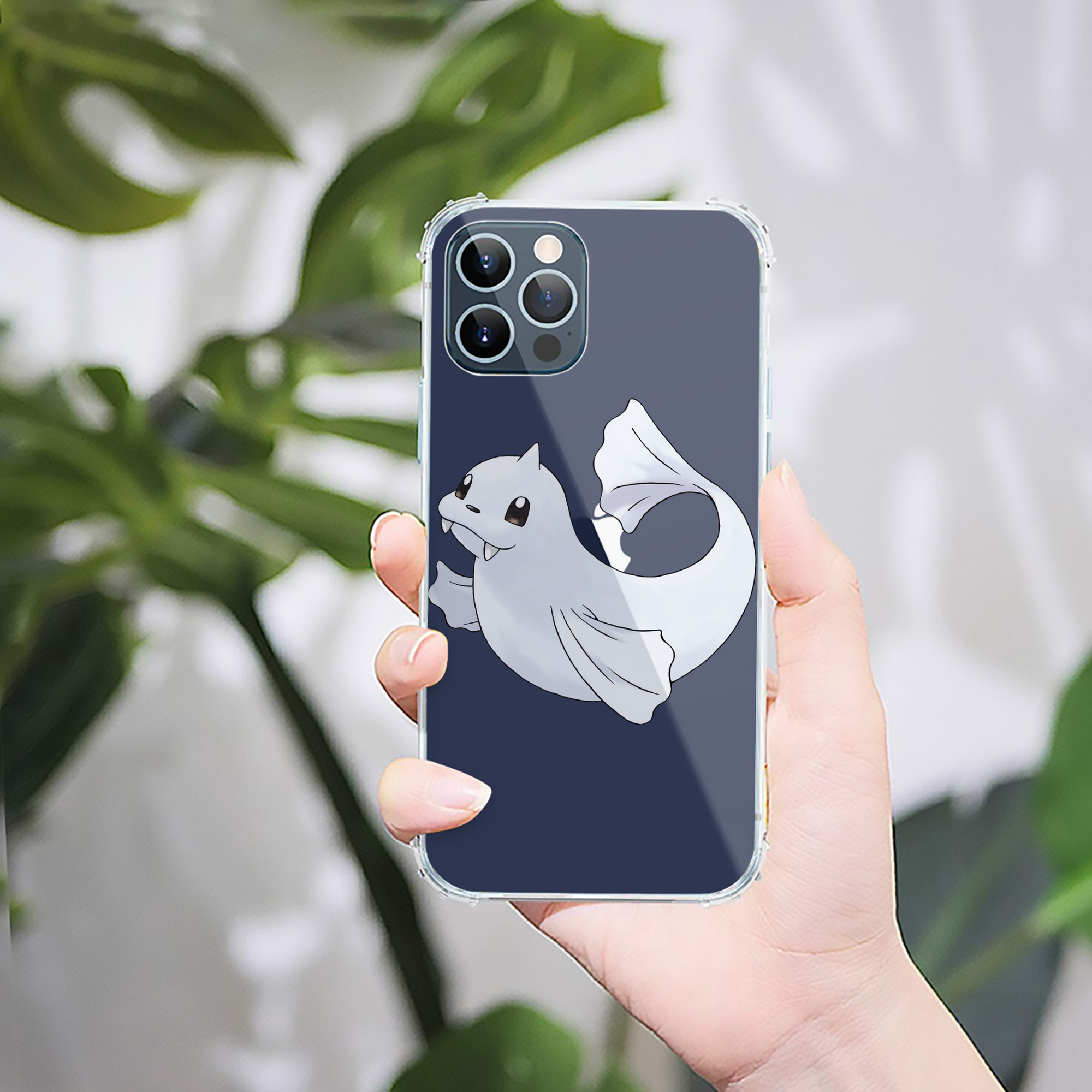（画像用） ポケットモンスター Pokémon 【iPhone 12シリーズ対応】透明スマホケース（クリアソフトケース）
